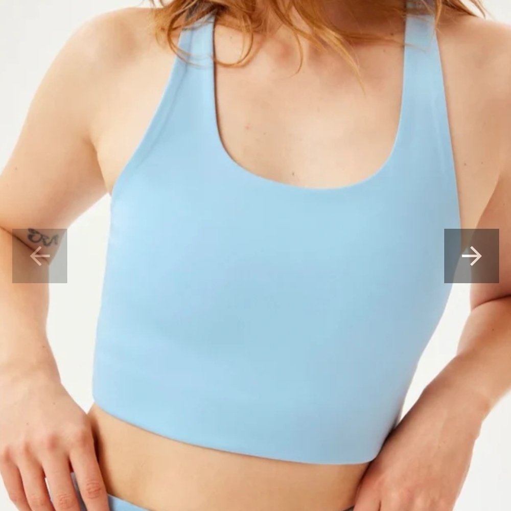 Girlfriend Collective Light Blue Tank Top